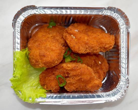 （我要吃肉肉）酥脆炸鸡柳 (4 pc)fried chicken cutlet